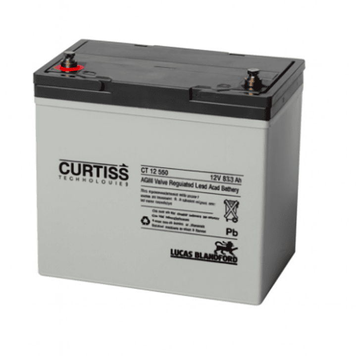 CURTISS BATERIA AGM ESTACIONARIA 12V 55AH 1