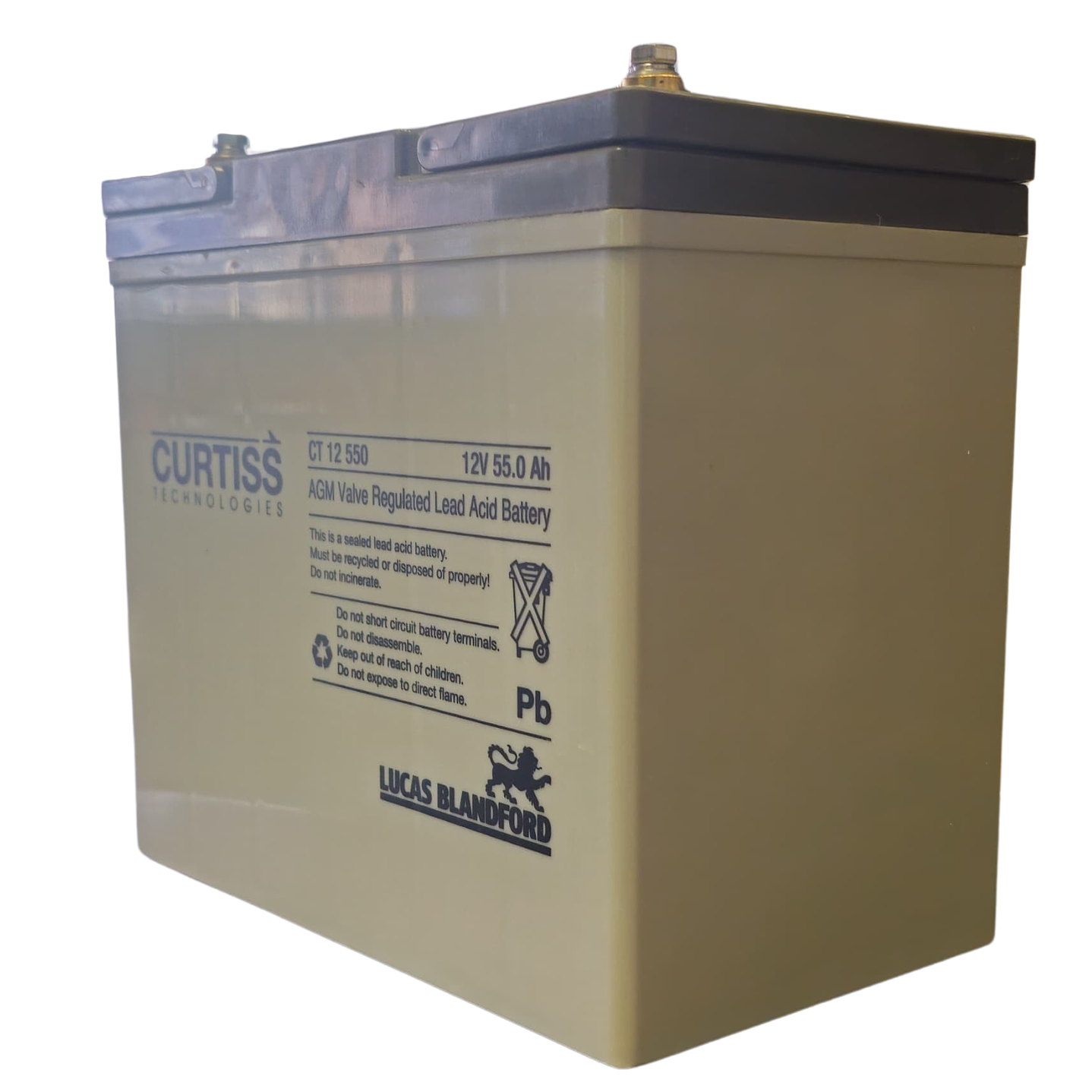 CURTISS BATERIA AGM ESTACIONARIA 12V 55AH 3