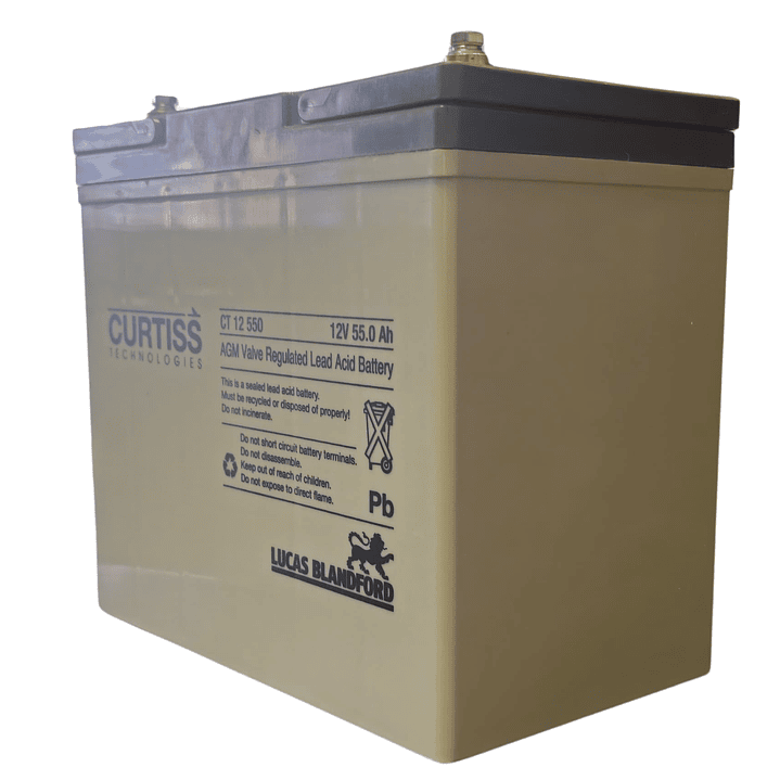 CURTISS BATERIA AGM ESTACIONARIA 12V 55AH 3