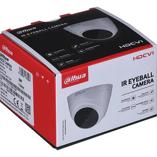 Cámara mini domo HDCVI 2MP cooper series IR 25mts  lente 2,8mm DH-HAC-T1A21N-U-0280B