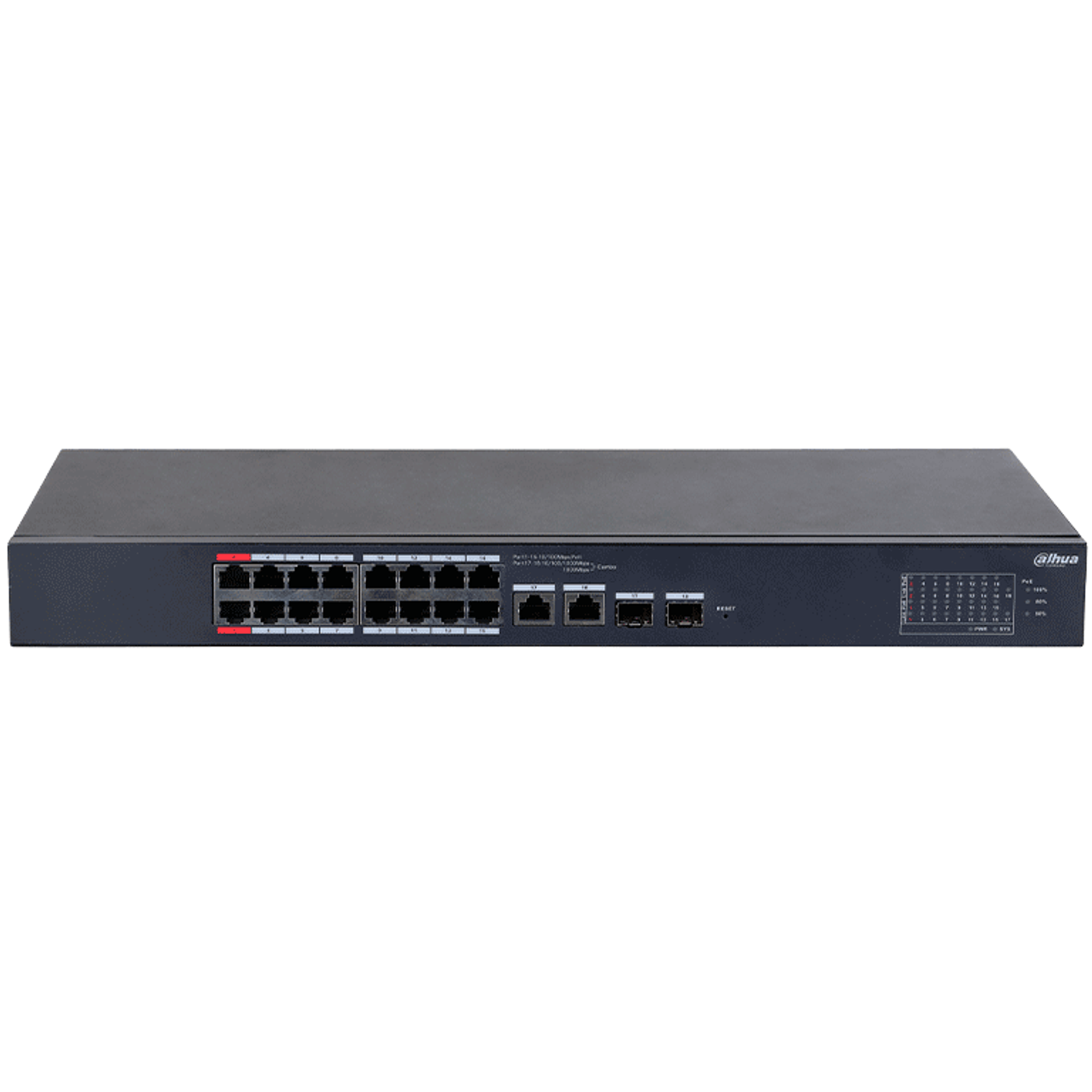 Dahua switch Poe 16 Puertos administrable en la nube  CS4218-16ET-135 2