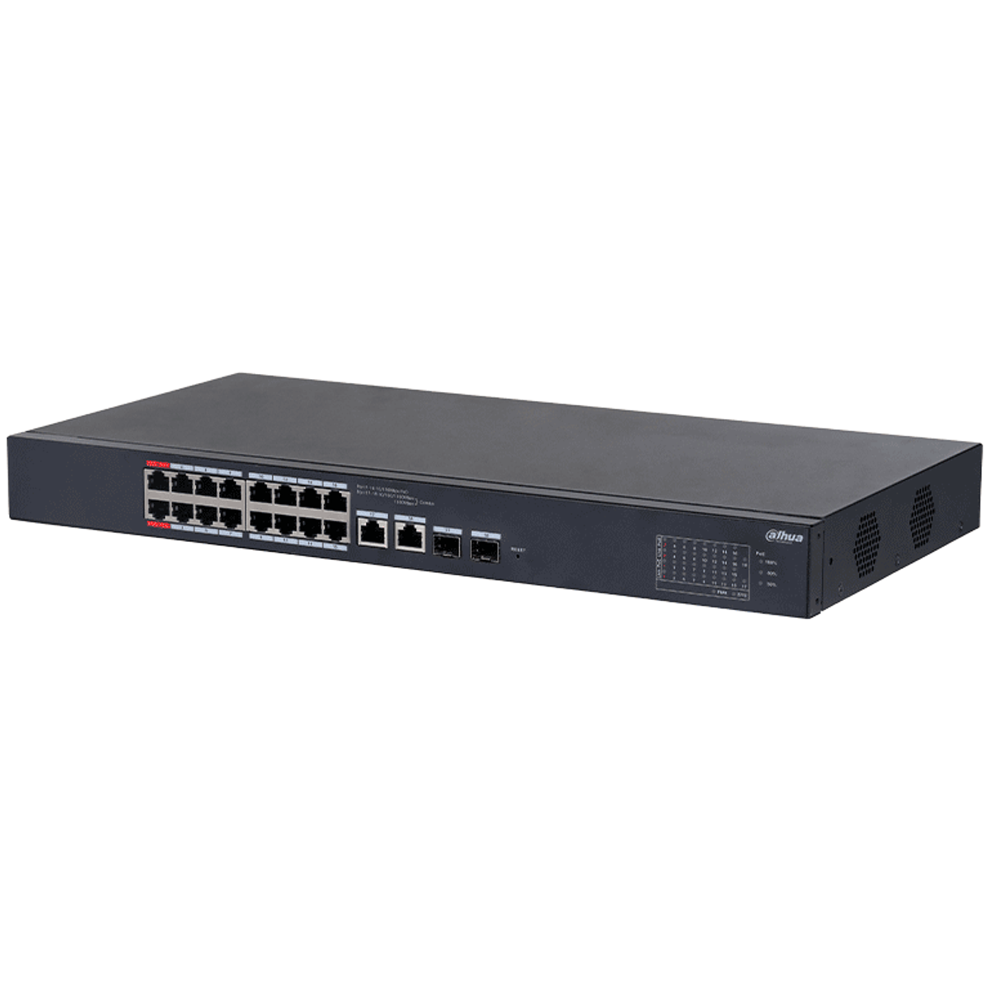 Dahua switch Poe 16 Puertos administrable en la nube  CS4218-16ET-135 3