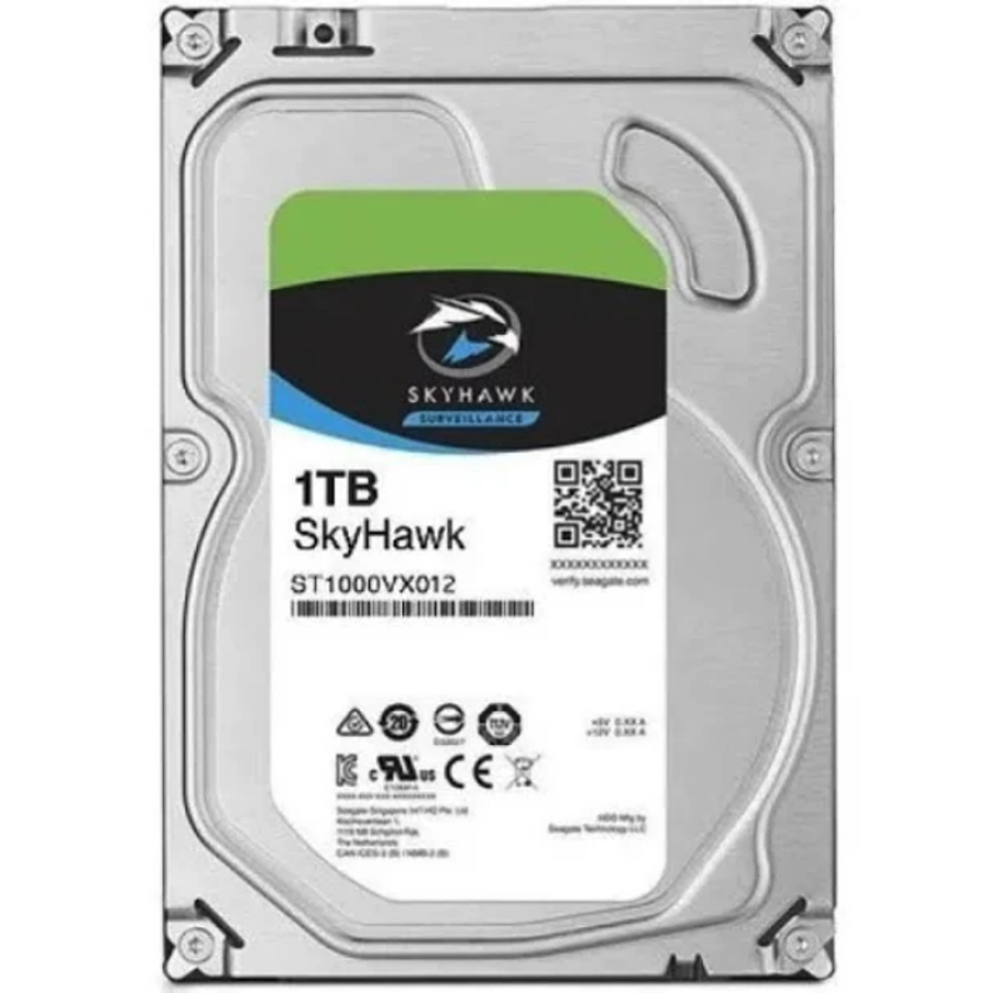 SEAGATE Disco Duro 1TB ESTANDAR SKYHAWK ST1000VX012 2