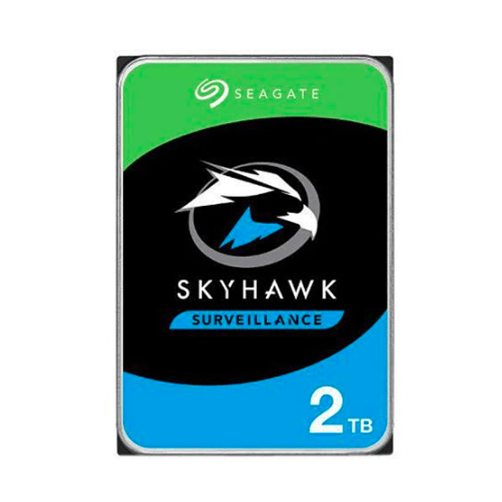 SEAGATE Disco Duro 2TB SKYHAWK 5400RPM SATA 3 ST2000VX016 2