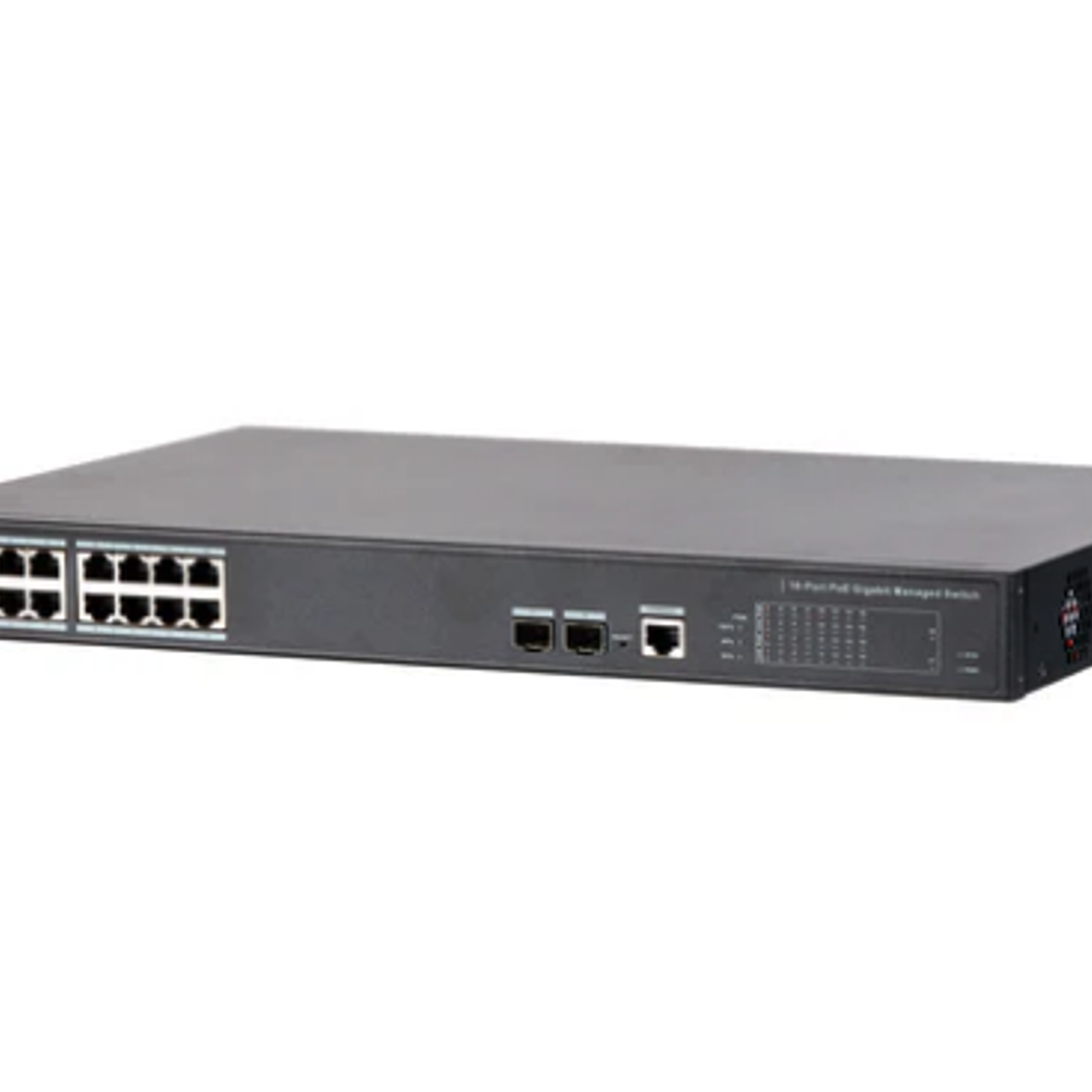 Switch poe 16 puertos 2 puerto gigabit/sfp administrable PFS4218-16GT-190 4