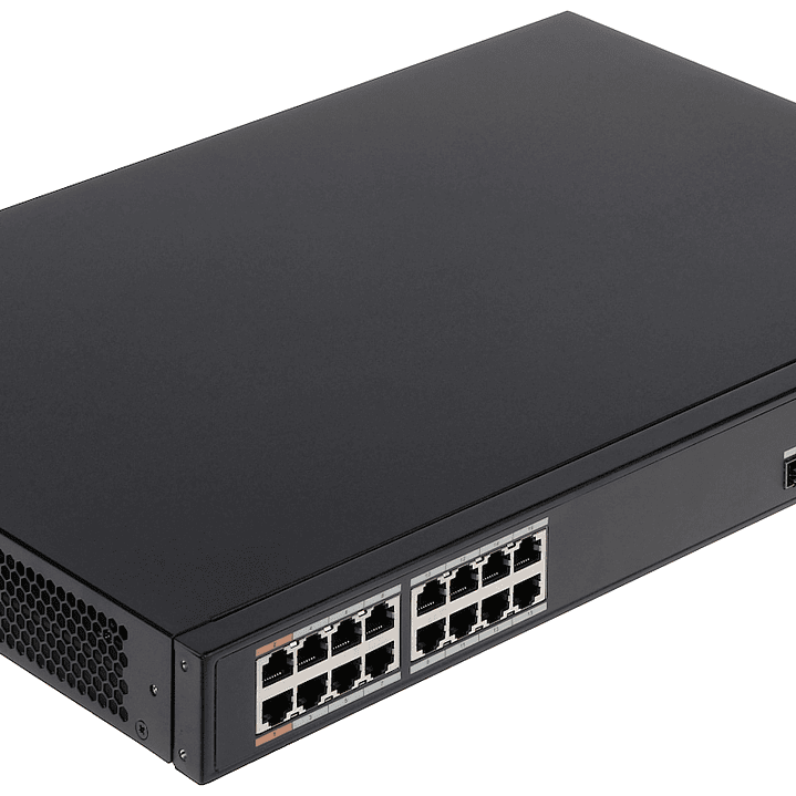 Switch poe 16 puertos 2 puerto gigabit/sfp administrable PFS4218-16GT-190 5