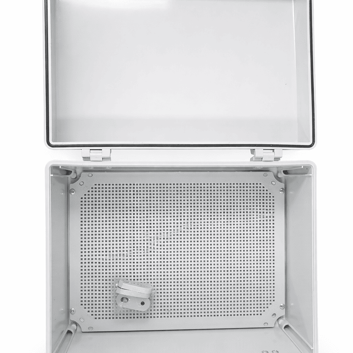 TABLERO PLASTICO IMPERMEABLE CON PLACA DE MONTAJE 50X40X20 RFB-GT 2