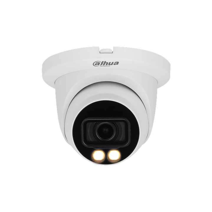 Camara Mini Domo IP 4MP ePoe WizMind Luz calida 30Mts DH-IPC-HDW5449TM-SE-LED 2