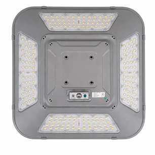 FOCO LED SOLAR PARA EXTERIOR 55W LUZ FRIA 6500K CON BATERIA DE LITIO 3,2V 30AH SENSOR PIR
