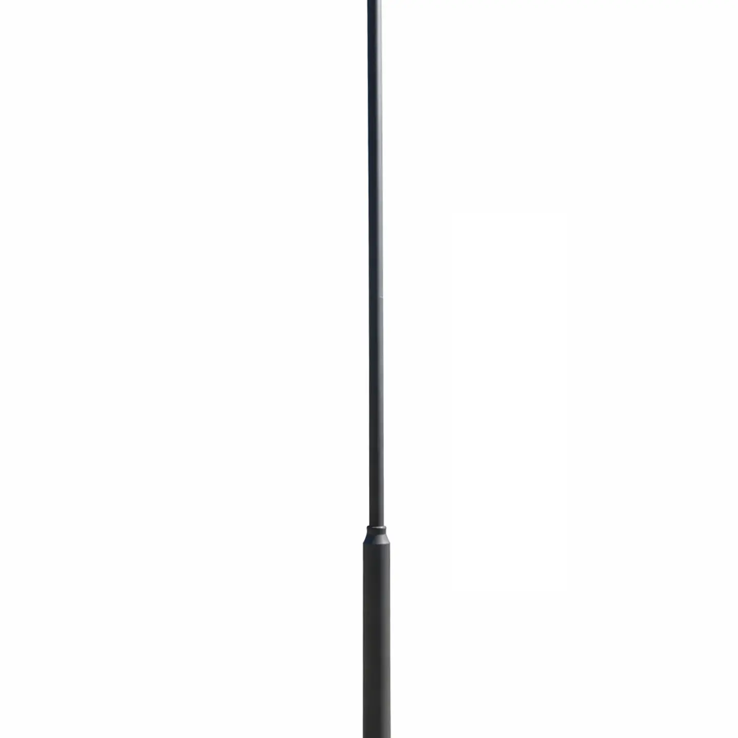 PEDESTAL DE ACERO GALVANIZADO 6 MTS MONTABLE 5 PIEZAS 1,2 MTS NEGRO 1