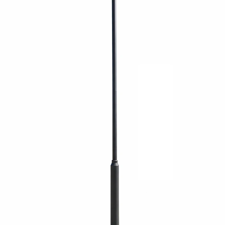 PEDESTAL DE ACERO GALVANIZADO 6 MTS MONTABLE 5 PIEZAS 1,2 MTS NEGRO 1