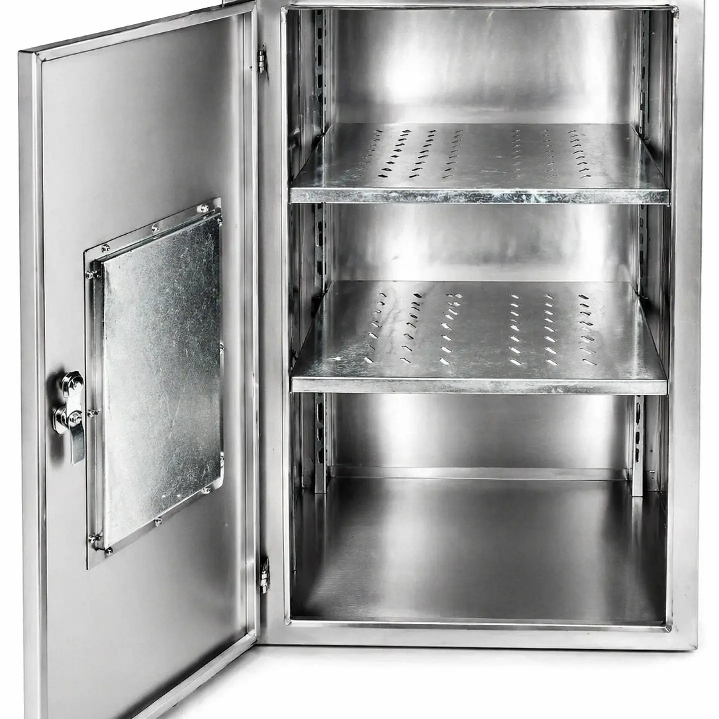 RACK METALICO 600X600X1000 MM  2 BANDEJAS ACERO INOX AISI 304 2