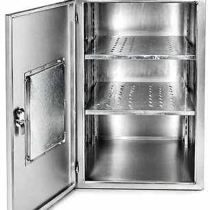 RACK METALICO 600X600X1000 MM  2 BANDEJAS ACERO INOX AISI 304