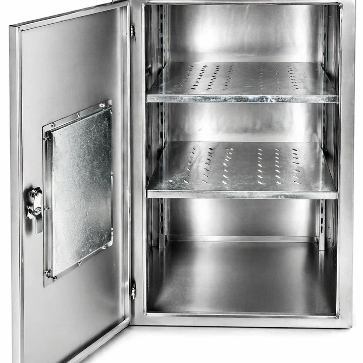 RACK METALICO 600X600X1000 MM  2 BANDEJAS ACERO INOX AISI 304 2