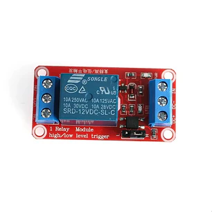 Módulo Relé 1 Canal 12V con Optoacoplador Songle SRD-12VDC-SL-C