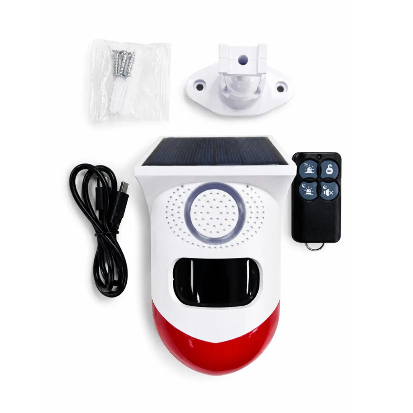Sensor Movimiento PIR Outdoor Solar Alarm 3