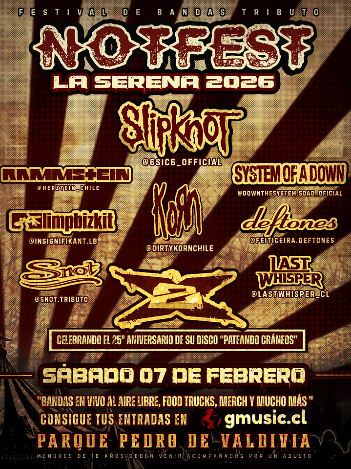 🔵 ENTRADA GENERAL 🎪 NOTFEST 2026 🎪 2