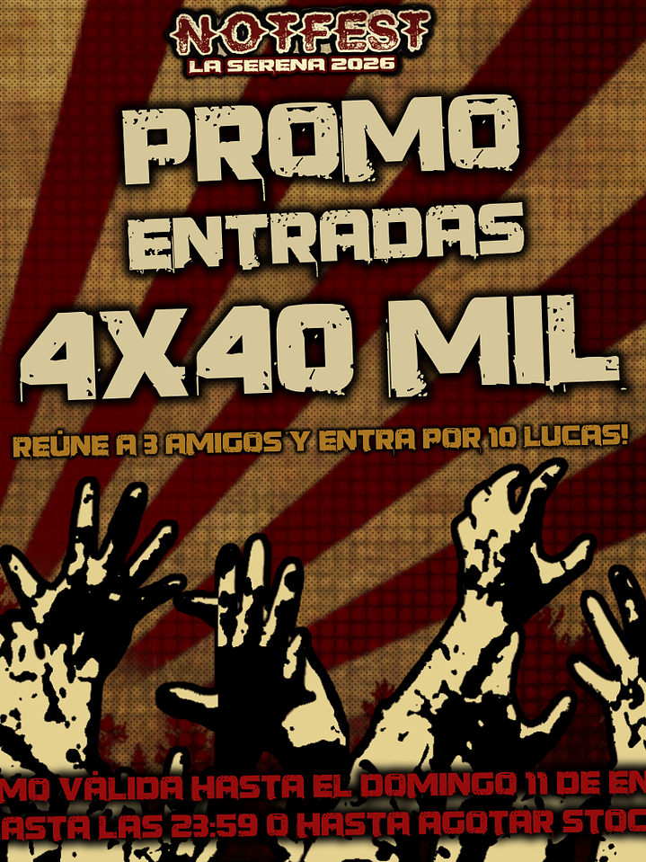 PROMO 4X40MIL 🎪 NOTFEST 2026 🎪 1