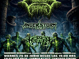 CADAVEROUS INCARNATE - DIS6OR6IN6 THE ENEMIES (SANTIAGO) 