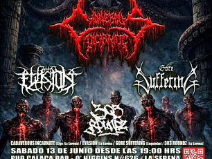 CADAVEROUS INCARNATE EN LA SERENA