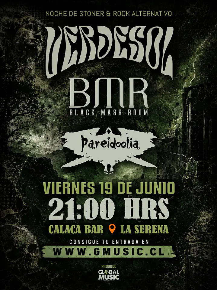  PAREIDOOLIA - VERDESOL - BLACK MASS ROOM 1