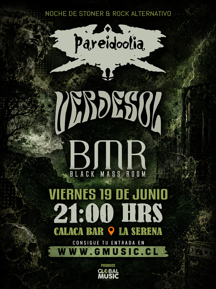  PAREIDOOLIA - VERDESOL - BLACK MASS ROOM 1