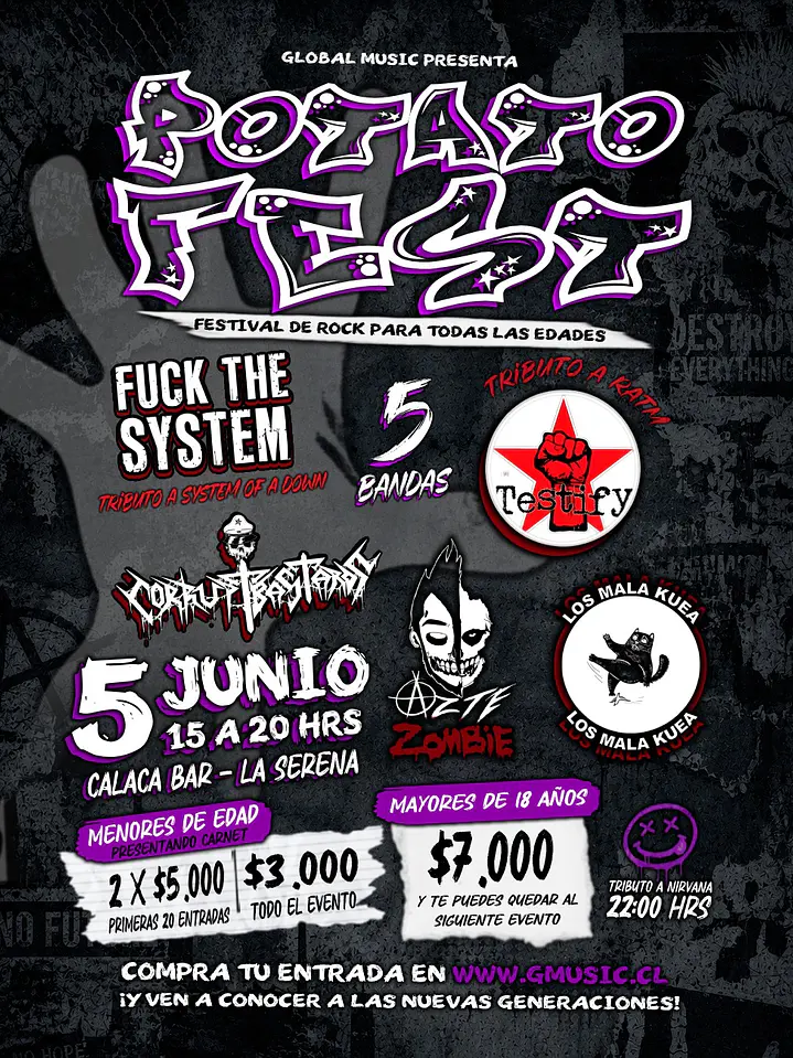 POTATO FEST - ROCK FESTIVAL 1