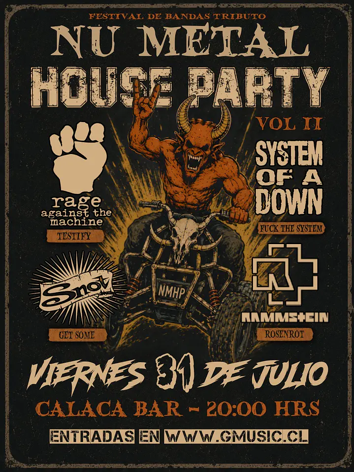 NU METAL HOUSE PARTY VOL II 1