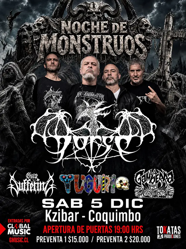 DORSO EN COQUIMBO | NOCHE DE MONSTRUOS 1