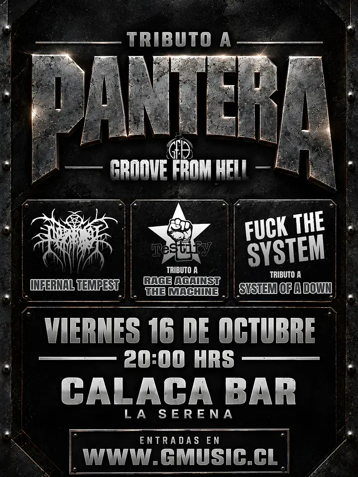 PANTERA por Groove From Hell 1