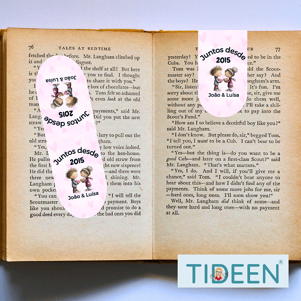 Marcador Magnéticos para Livros