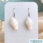 Brincos de Gelado 3D 3