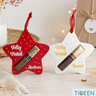 Estrela de Natal Personalizada com Chocolate 1
