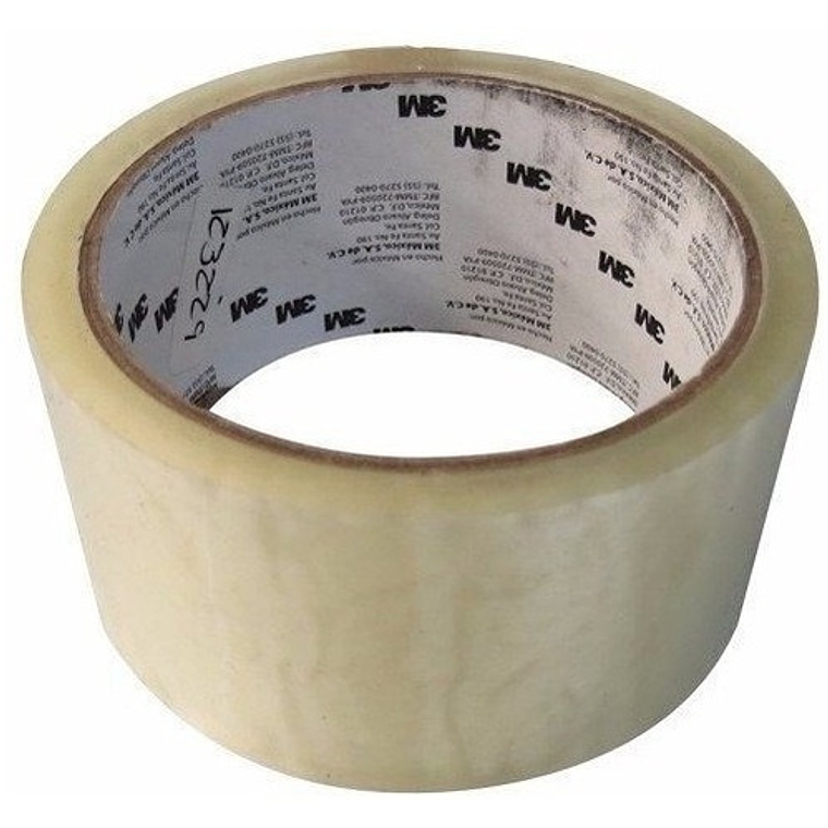Cinta De Empaque 3m 365 Transparente 4.8cm X 150m 6 Pack 3
