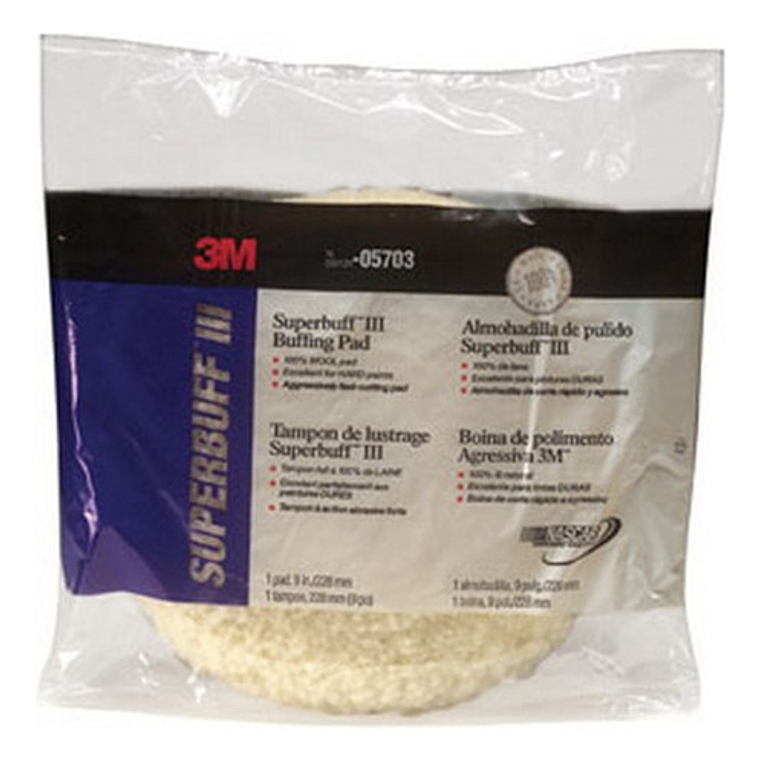 3m 5703 Borla De Lana Doble Cara 9 Pulgadas 2