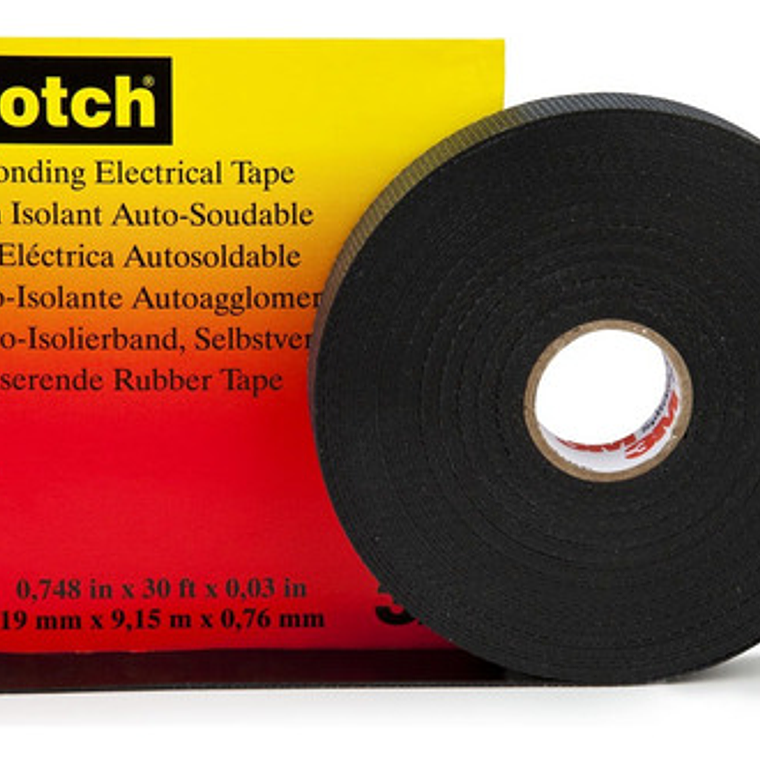 3m 23 Cinta Electrica De Hule Autofusionable 1.9 Cm X 9 Mts 2
