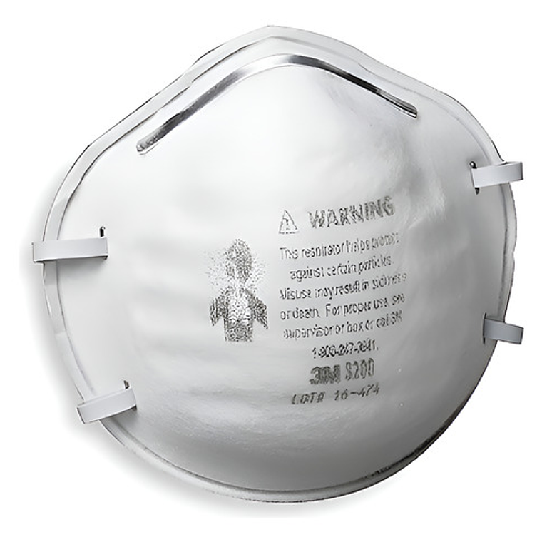3m Respirador 8200 N95 20 Piezas Mascarilla Cubrebocas 1