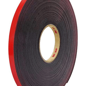 3m 4611 Cinta Doble Cara Gris Vhb 2.5 Cm X 33 Mts