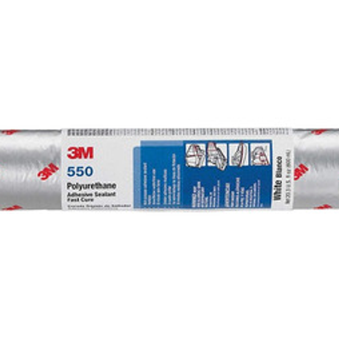 3m 550fc Sellador Adhesivo De Poliuretano Blanco 600ml 2