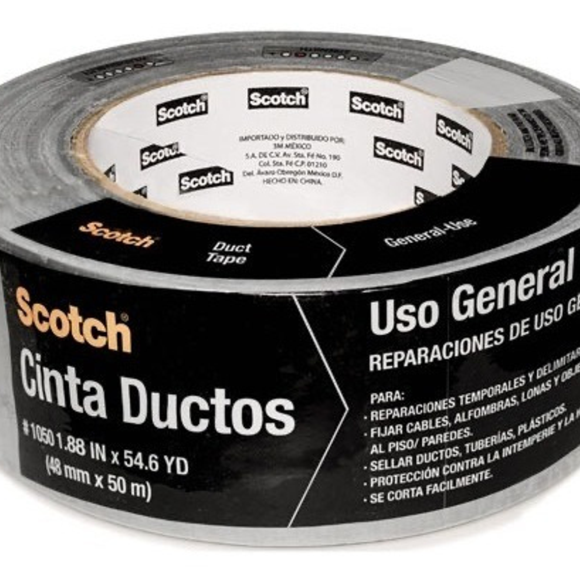 Cinta Para Ductos 3m 1050 De 4.8 Cm X 50 Mts 1
