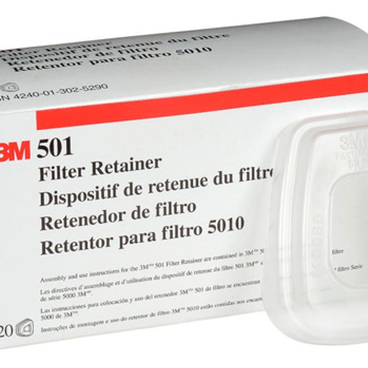 3m 501 Retenedor De Filtro 2