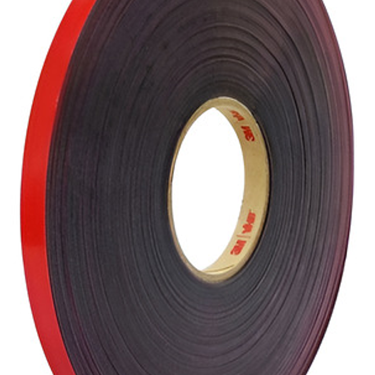 Cinta Doble Cara Vhb Gris Oscuro 3m 4611 1.8mm X 33m 1