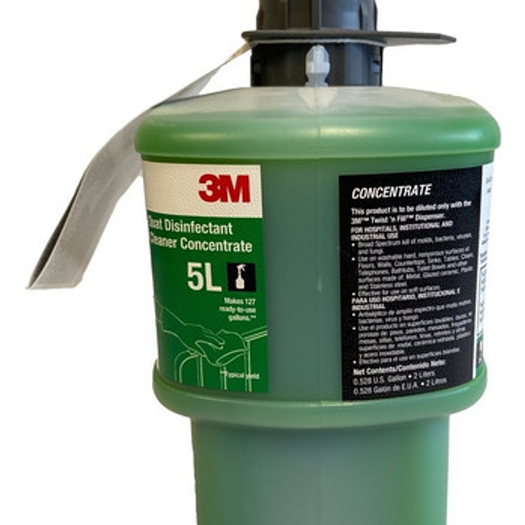  Sanitizante Desinfectante Cuaternario 3m Twist 'n Fill #5l 1