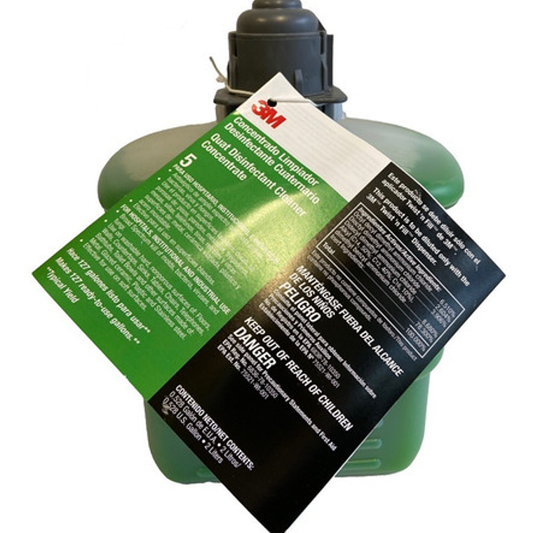  Sanitizante Desinfectante Cuaternario 3m Twist 'n Fill #5l 3