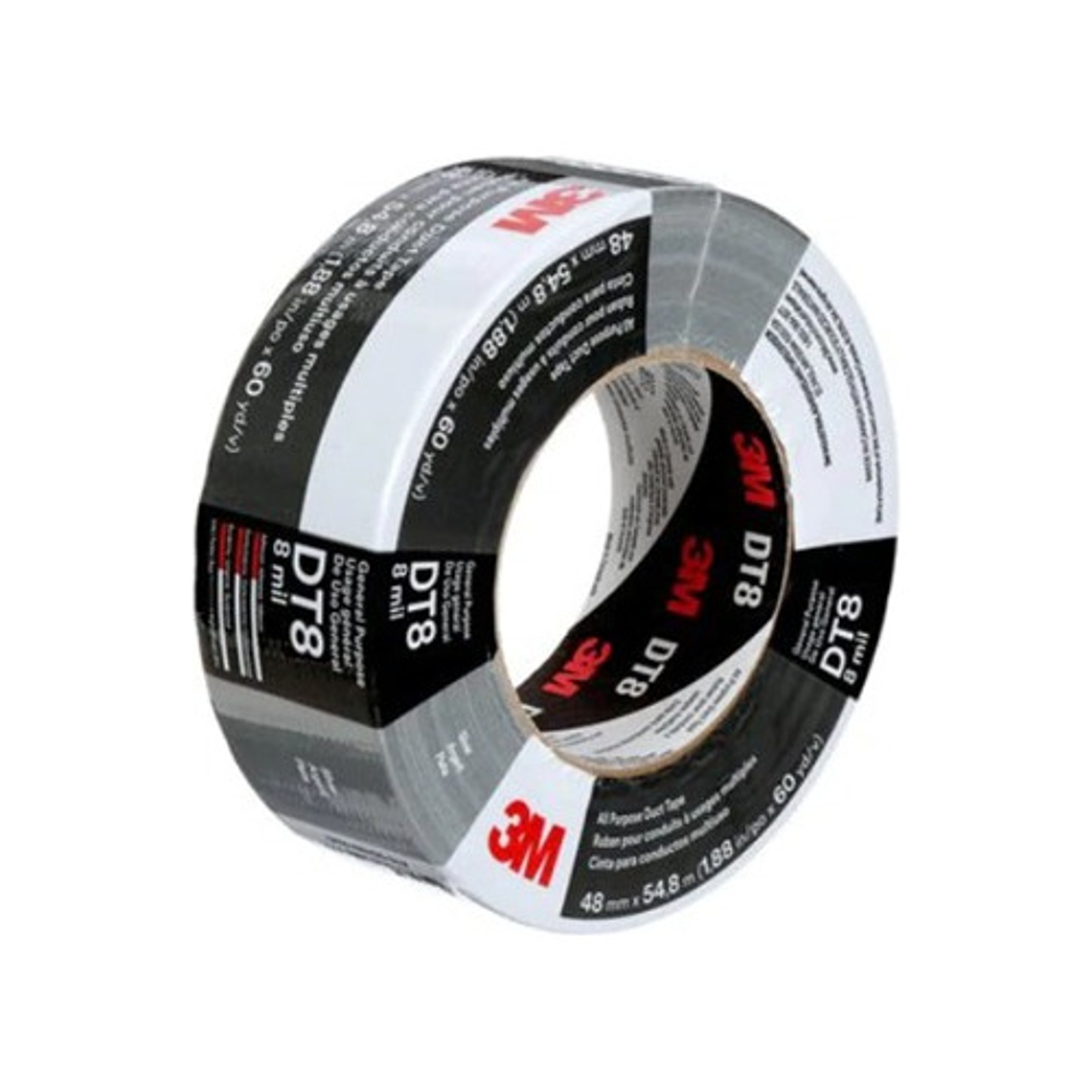 3m Dt8 Cinta Sellaductos Duct Tape 4.8 Cm X 55 Mts 2