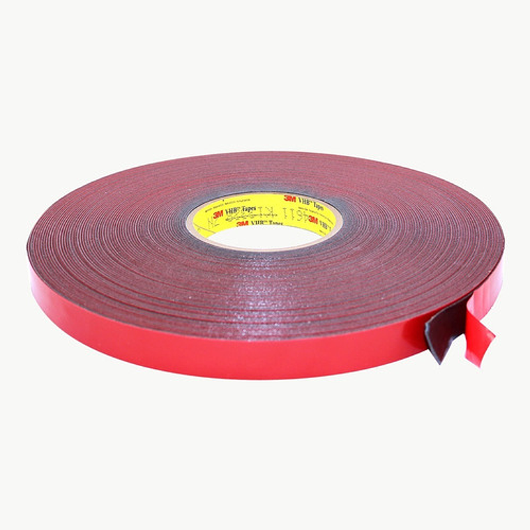 Cinta Doble Cara Vhb Gris Oscuro 3m 4611 1.2 Cm X 33 M 2