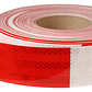 Cinta Barricada Reflejante 3m 983-326 Rojo Blanco 4.8cmx45mt - Miniatura 1