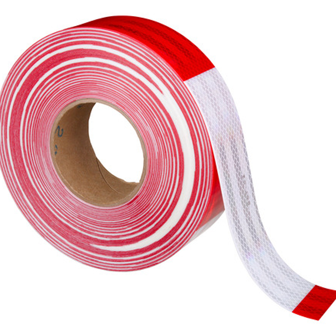 Cinta Barricada Reflejante 3m 983-326 Rojo Blanco 4.8cmx45mt 2