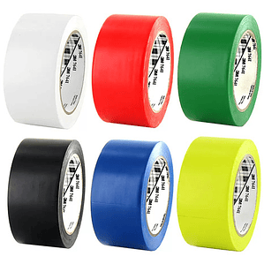 Cinta Delimitadora 3m De 4.8 Cm X 33 Mts 2 Pack