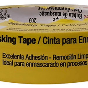 Masking 3m 203 De 1 Pulgada Caja Con 36 Piezas Crema Lisa